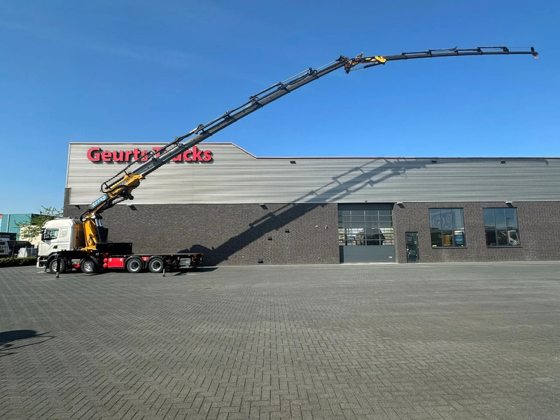 Scania G450 8X4 + EFFER 1255/8S + JIB 6S HD KRAAN/KRAN/CRANE/GRUA - Camión grúa: foto 1 Scania G450 8X4 + EFFER 1255/8S + JIB 6S HD KRAAN/KRAN/CRANE/GRUA - Camión grúa: foto 1