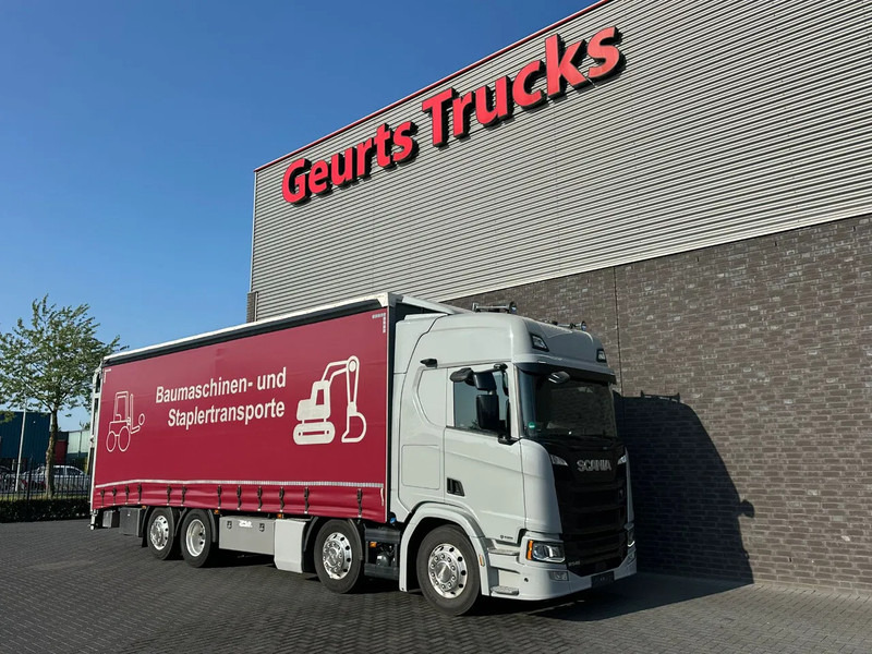 Scania R540 B8X2*6LB OPRIJWAGEN MET 15 TONS LAADKLEP EN GESLOTEN HUIF MET SCHUIFZEILEN EN SCHUIFKAP - Camión portavehículos: foto 5 Scania R540 B8X2*6LB OPRIJWAGEN MET 15 TONS LAADKLEP EN GESLOTEN HUIF MET SCHUIFZEILEN EN SCHUIFKAP - Camión portavehículos: foto 5