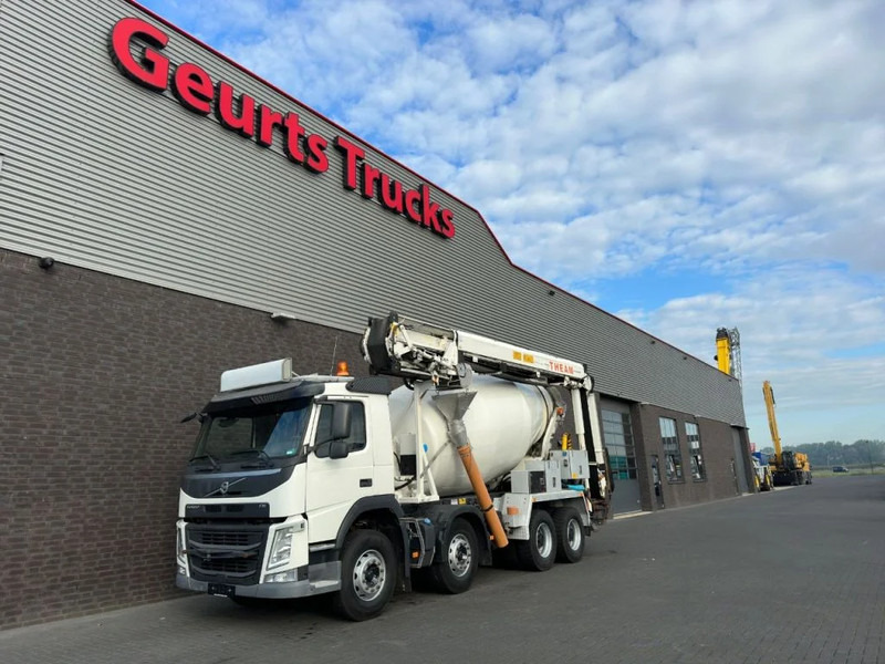 Volvo FM 410 8X4 + STETTER 9 M3 MIXER/MISCHER + THEAM 15 M TRANSPORTBAND/BELT - Camión hormigonera: foto 2 Volvo FM 410 8X4 + STETTER 9 M3 MIXER/MISCHER + THEAM 15 M TRANSPORTBAND/BELT - Camión hormigonera: foto 2