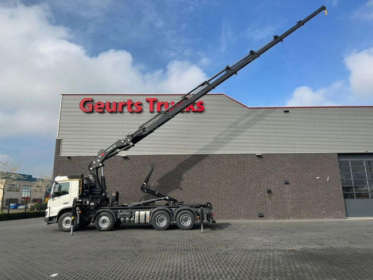 Volvo FMX 500 8X4 HIAB HAAKARM + HIAB 548 E-8 KRAAN/KR - Camión grúa: foto 5 Volvo FMX 500 8X4 HIAB HAAKARM + HIAB 548 E-8 KRAAN/KR - Camión grúa: foto 5