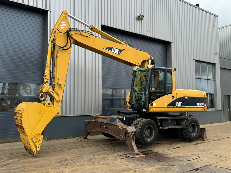 Caterpillar M322C - Hydraulic stabilizers / VA Triple boom / CE-certified, - Excavadora de ruedas: foto 2 Caterpillar M322C - Hydraulic stabilizers / VA Triple boom / CE-certified, - Excavadora de ruedas: foto 2
