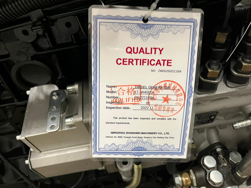 Giga power 500 KVA LT-W400GF Generator Open set - Generador industriale: foto 4 Giga power 500 KVA LT-W400GF Generator Open set - Generador industriale: foto 4