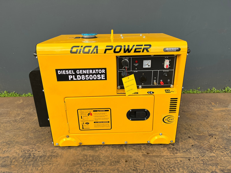 Giga power 8 KVA silent generator set - PLD8500SE - Generador industriale: foto 1 Giga power 8 KVA silent generator set - PLD8500SE - Generador industriale: foto 1