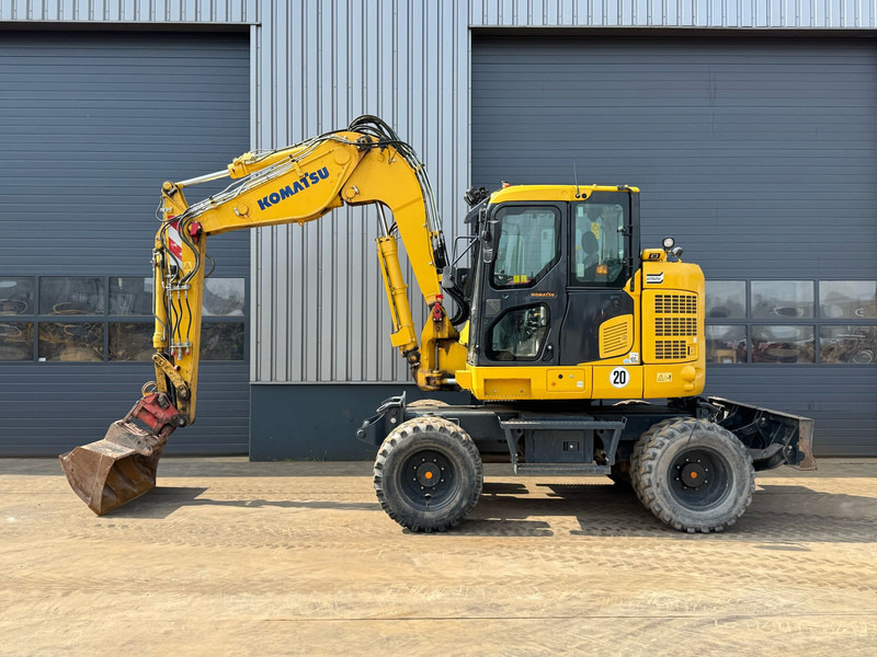 Komatsu PW118MR-11 - Excavadora de ruedas: foto 1 Komatsu PW118MR-11 - Excavadora de ruedas: foto 1