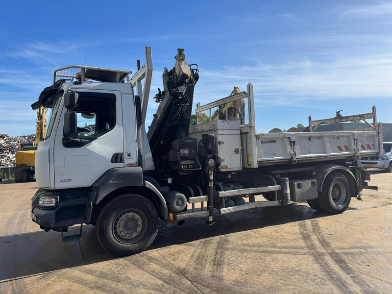 Renault KERAX 430.19 - Camión volquete, Camión grúa: foto 1 Renault KERAX 430.19 - Camión volquete, Camión grúa: foto 1
