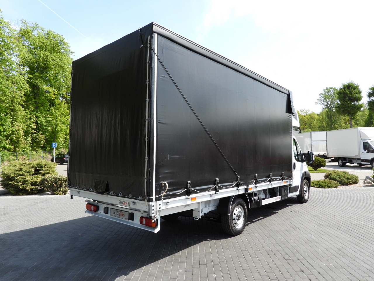 FIAT DUCATO TARPAULIN 10 PALLETS WEBASTO CRUISE CONTROL AIR CONDITIONING LED LIGHTS PNEUMATICS  160HP - Furgoneta con lona: foto 3 FIAT DUCATO TARPAULIN 10 PALLETS WEBASTO CRUISE CONTROL AIR CONDITIONING LED LIGHTS PNEUMATICS  160HP - Furgoneta con lona: foto 3