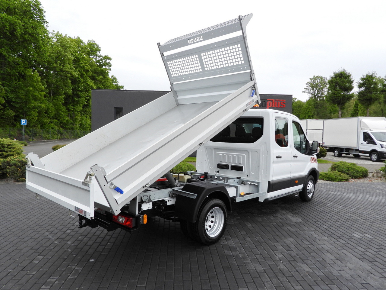 FORD TRANSIT TIPPER DOUBLE CABIN DOKA 6 SEATS CRUISE CONTROL AIR CONDITIONING TWIN WHEELS 170HP - Furgoneta: foto 3 FORD TRANSIT TIPPER DOUBLE CABIN DOKA 6 SEATS CRUISE CONTROL AIR CONDITIONING TWIN WHEELS 170HP - Furgoneta: foto 3