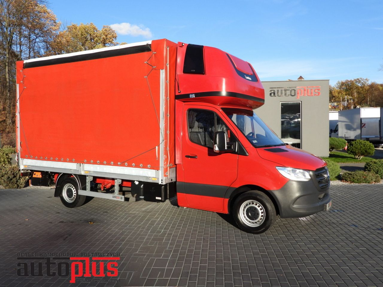 MERCEDES SPRINTER 316 TARPAULIN LIFT 8 PALLETS WEBASTO CRUISE CONTROL AIR CONDITIONING  160HP - Furgoneta con lona: foto 1 MERCEDES SPRINTER 316 TARPAULIN LIFT 8 PALLETS WEBASTO CRUISE CONTROL AIR CONDITIONING  160HP - Furgoneta con lona: foto 1