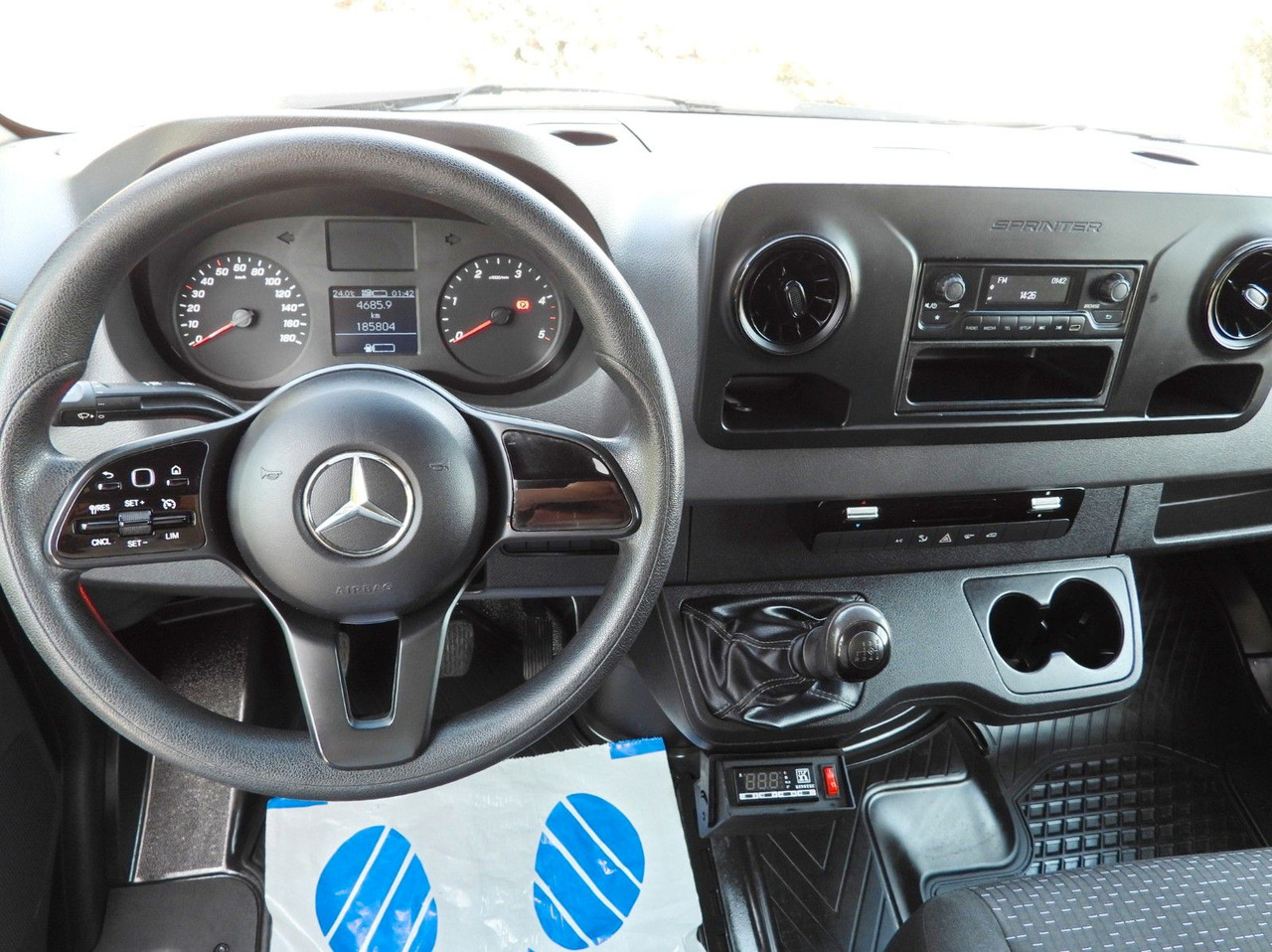 Furgoneta frigorifica Mercedes-Benz SPRINTER 316 KÜHLKOFFER 0*C AUFZUG 8 PALETTEN: foto 25