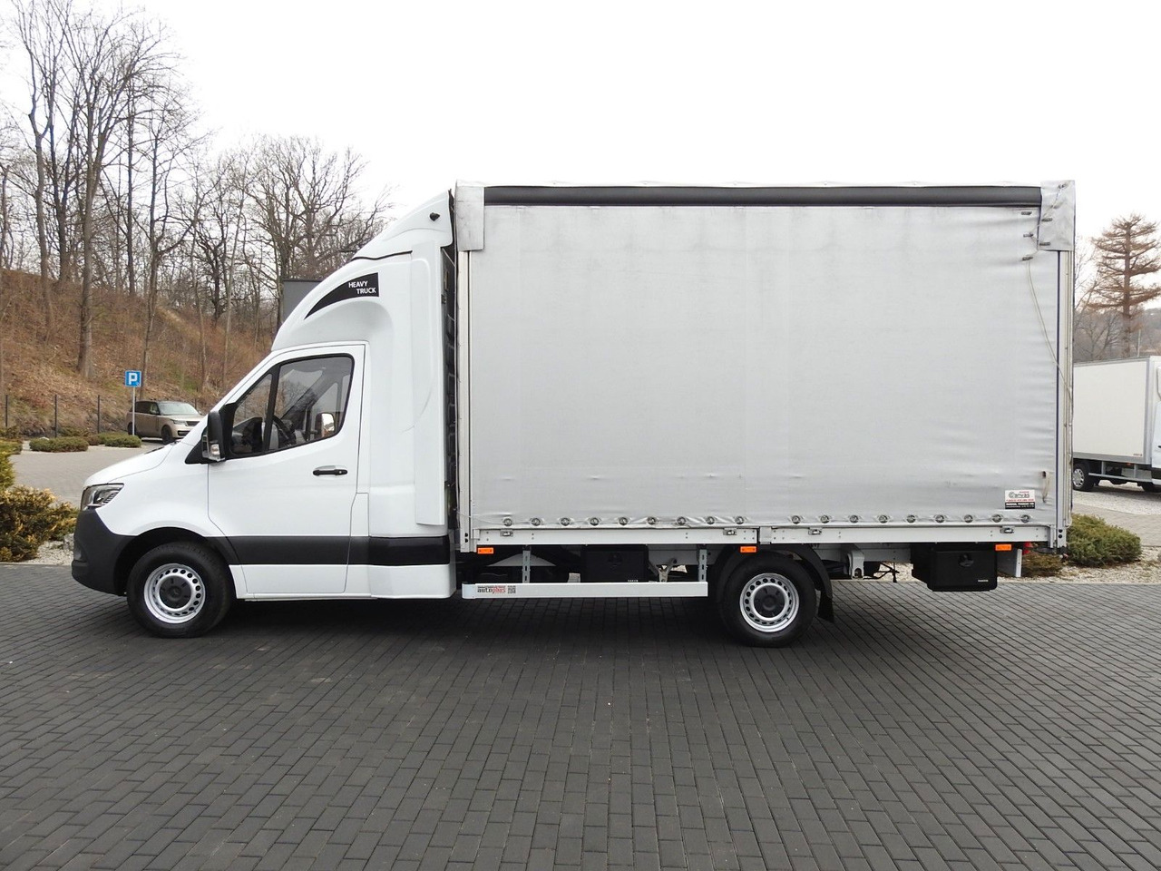 Furgoneta con lona, Furgoneta combi Mercedes-Benz SPRINTER 316 PRITSCHE PLANE 10 PALETTEN WEBASTO: foto 9