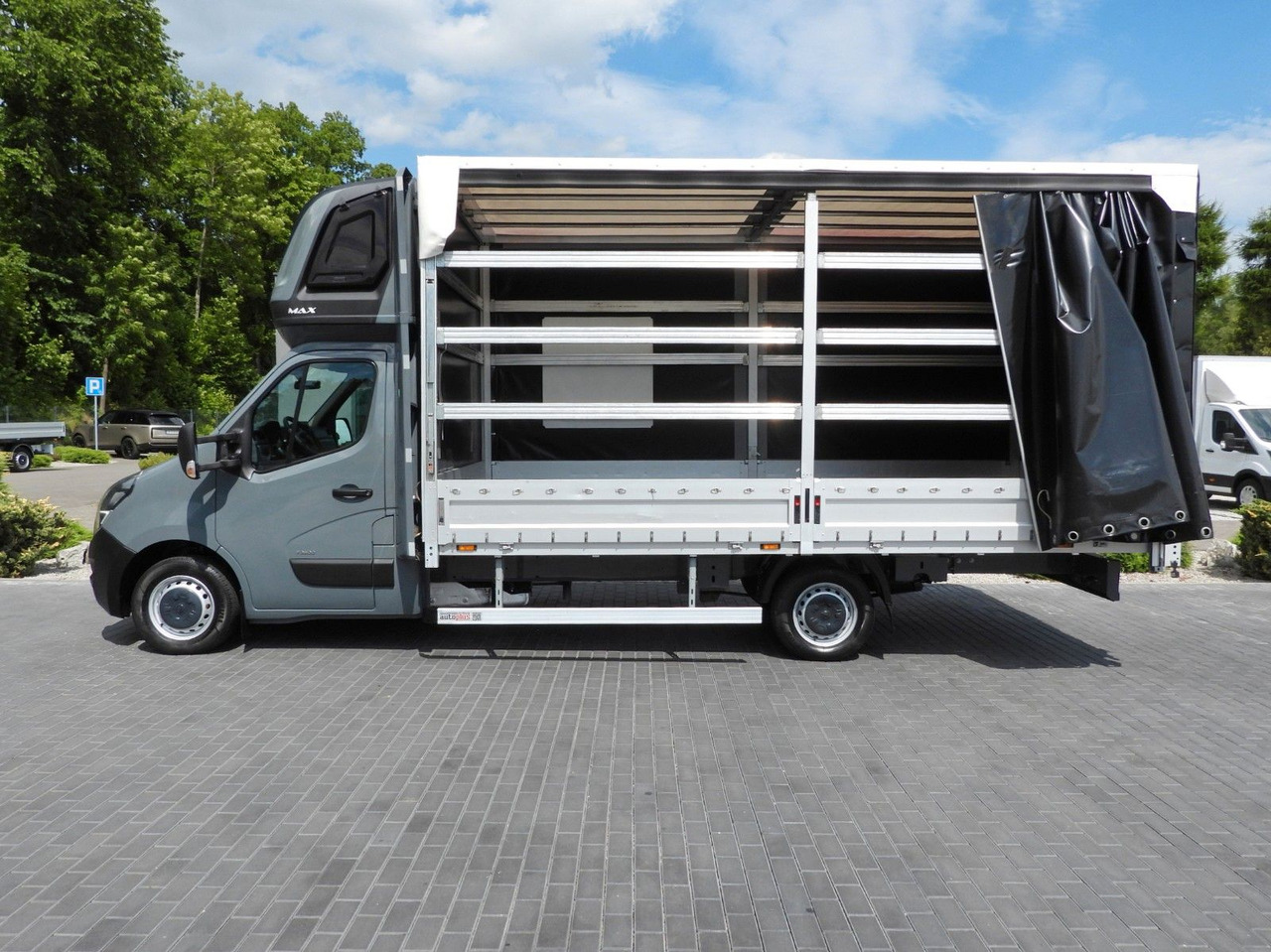 Furgoneta con lona Opel MOVANO  PRITSCHE PLANE 12 PALETTEN WEBASTO A/C: foto 8