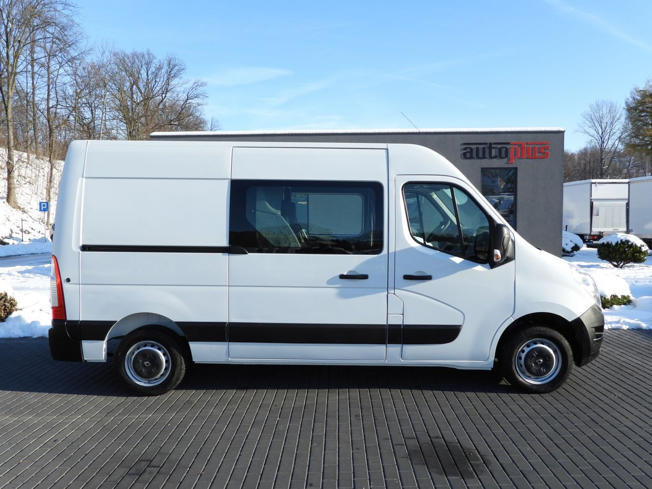 Furgoneta pequeña RENAULT MASTER BOX DELIVERY VAN 7 SEATS CRUISE CONTROL AIR CONDITIONING  110HP: foto 7