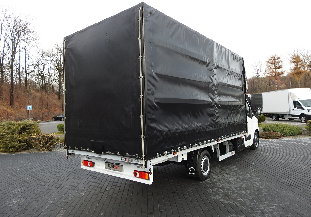 RENAULT MASTER TARPAULIN 10 PALLETS WEBASTO CRUISE CONTROL AIR CONDITIONING LED LIGHTS PNEUMATICS  165HP - Furgoneta con lona: foto 3 RENAULT MASTER TARPAULIN 10 PALLETS WEBASTO CRUISE CONTROL AIR CONDITIONING LED LIGHTS PNEUMATICS  165HP - Furgoneta con lona: foto 3