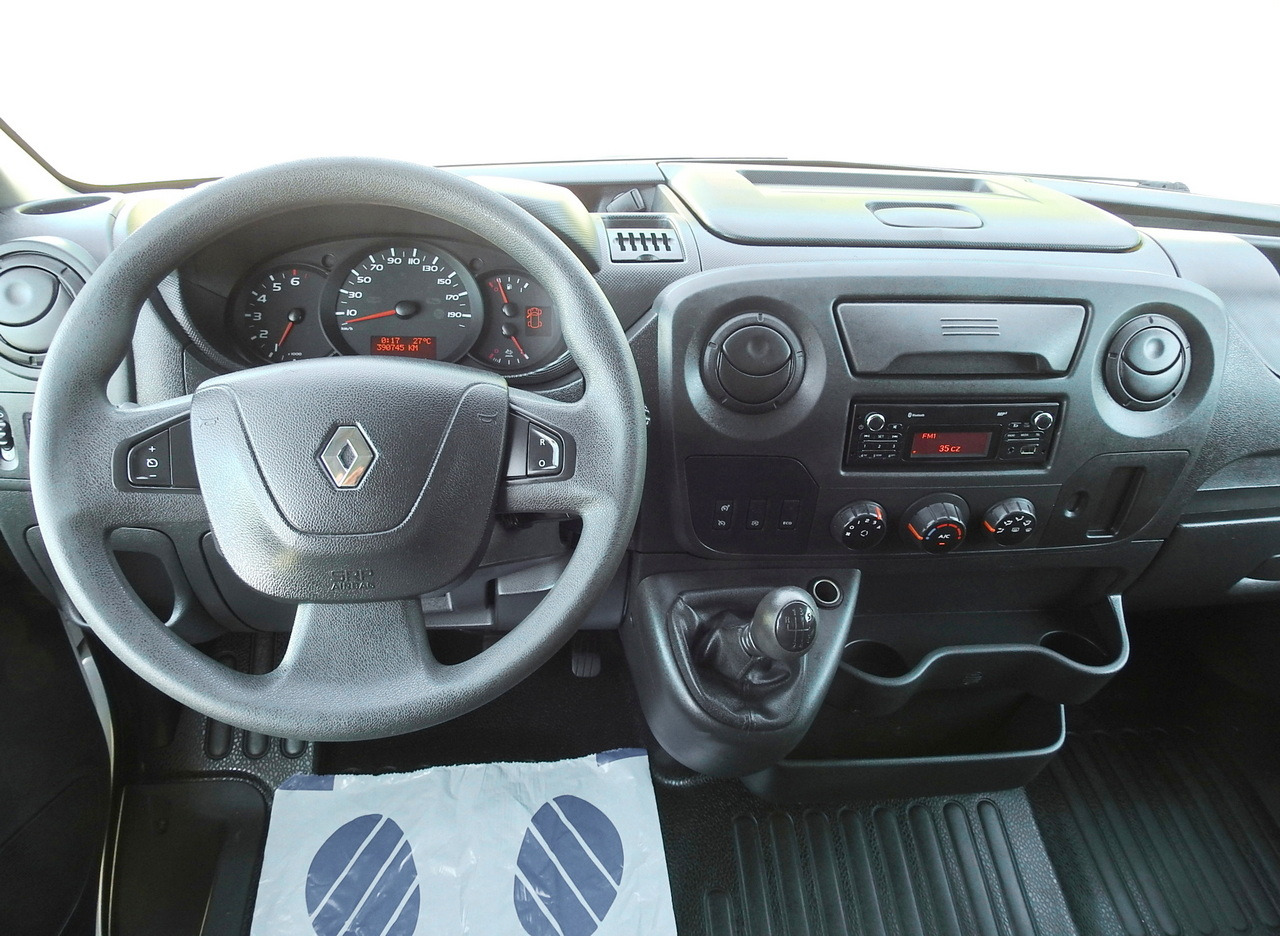 Furgoneta con lona RENAULT MASTER TARPAULIN 8 PALLETS WEBASTO CRUISE CONTROL AIR CONDITIONING PNEUMATICS  170HP: foto 32