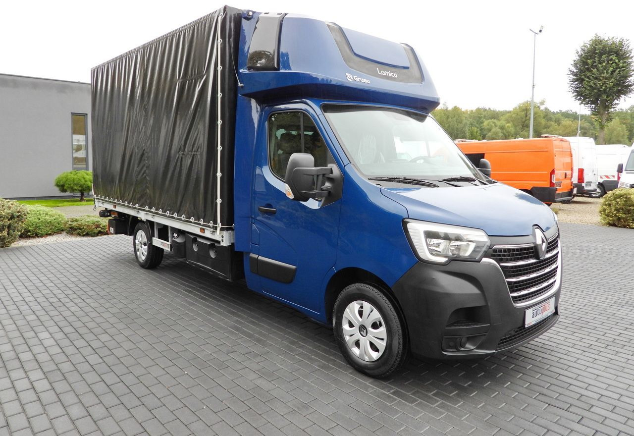 RENAULT MASTER TARPAULIN LIFT 8 PALLETS WEBASTO CRUISE CONTROL LED LIGHTS AIR CONDITIONING 165HP - Furgoneta con lona: foto 4 RENAULT MASTER TARPAULIN LIFT 8 PALLETS WEBASTO CRUISE CONTROL LED LIGHTS AIR CONDITIONING 165HP - Furgoneta con lona: foto 4