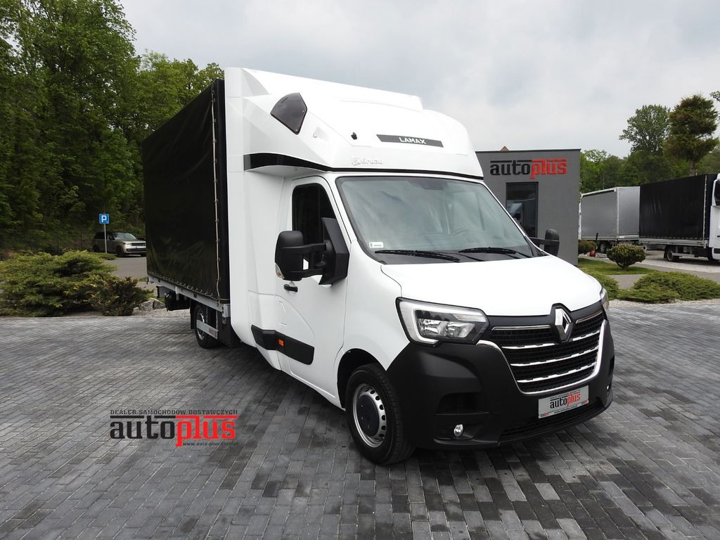 Renault MASTER PRITSCHE PLANE 10 PALETTEN WEBASTO A/C - Furgoneta con lona, Furgoneta combi: foto 1 Renault MASTER PRITSCHE PLANE 10 PALETTEN WEBASTO A/C - Furgoneta con lona, Furgoneta combi: foto 1