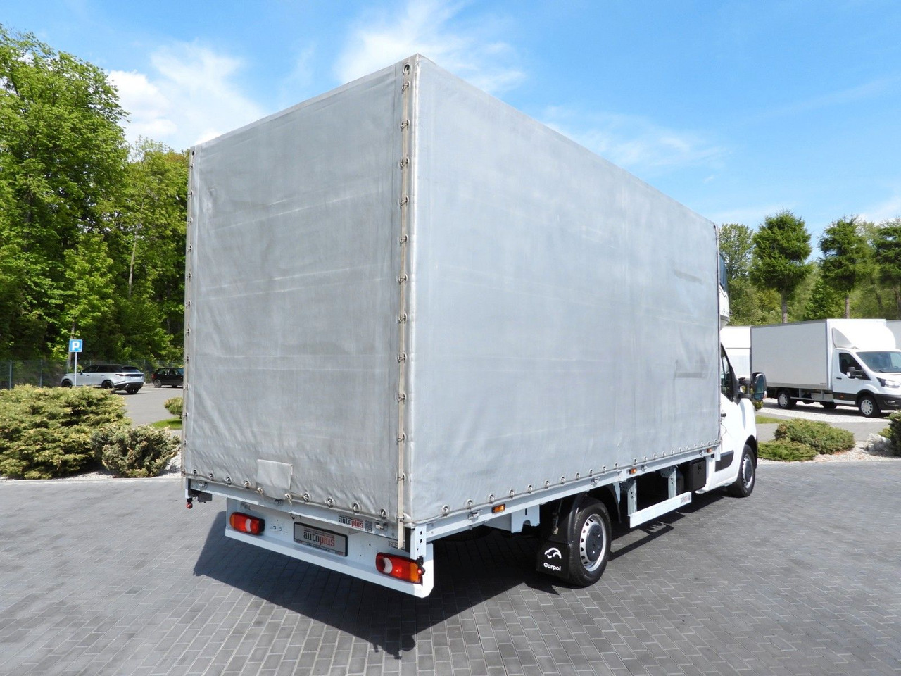 Renault MASTER PRITSCHE PLANE 10 PALETTEN WEBASTO A/C - Furgoneta con lona: foto 3 Renault MASTER PRITSCHE PLANE 10 PALETTEN WEBASTO A/C - Furgoneta con lona: foto 3