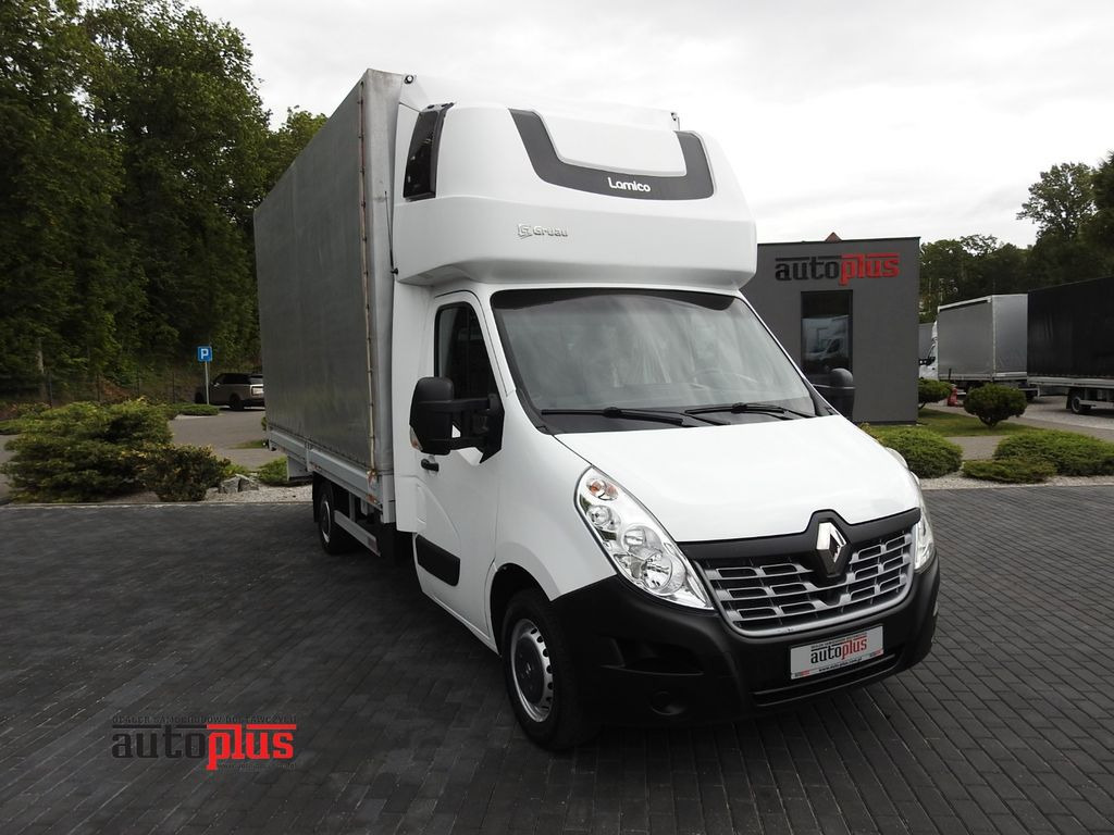 Renault MASTER PRITSCHE PLANE 10 PALETTEN WEBASTO - Furgoneta con lona: foto 1 Renault MASTER PRITSCHE PLANE 10 PALETTEN WEBASTO - Furgoneta con lona: foto 1