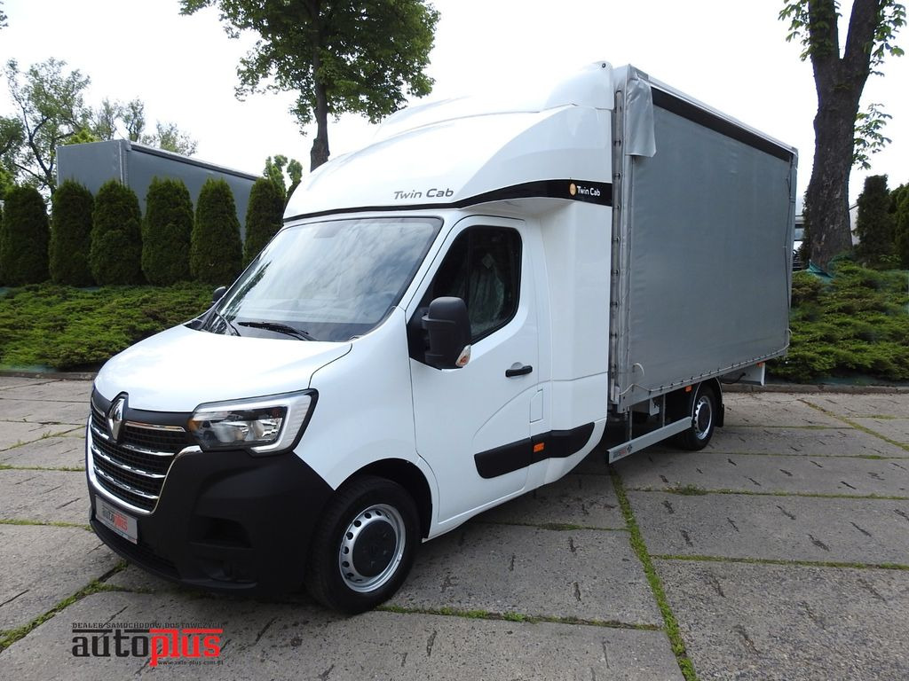 Furgoneta con lona, Furgoneta combi Renault MASTER PRITSCHE PLANE 8 PALETTEN WEBASTO A/C: foto 1