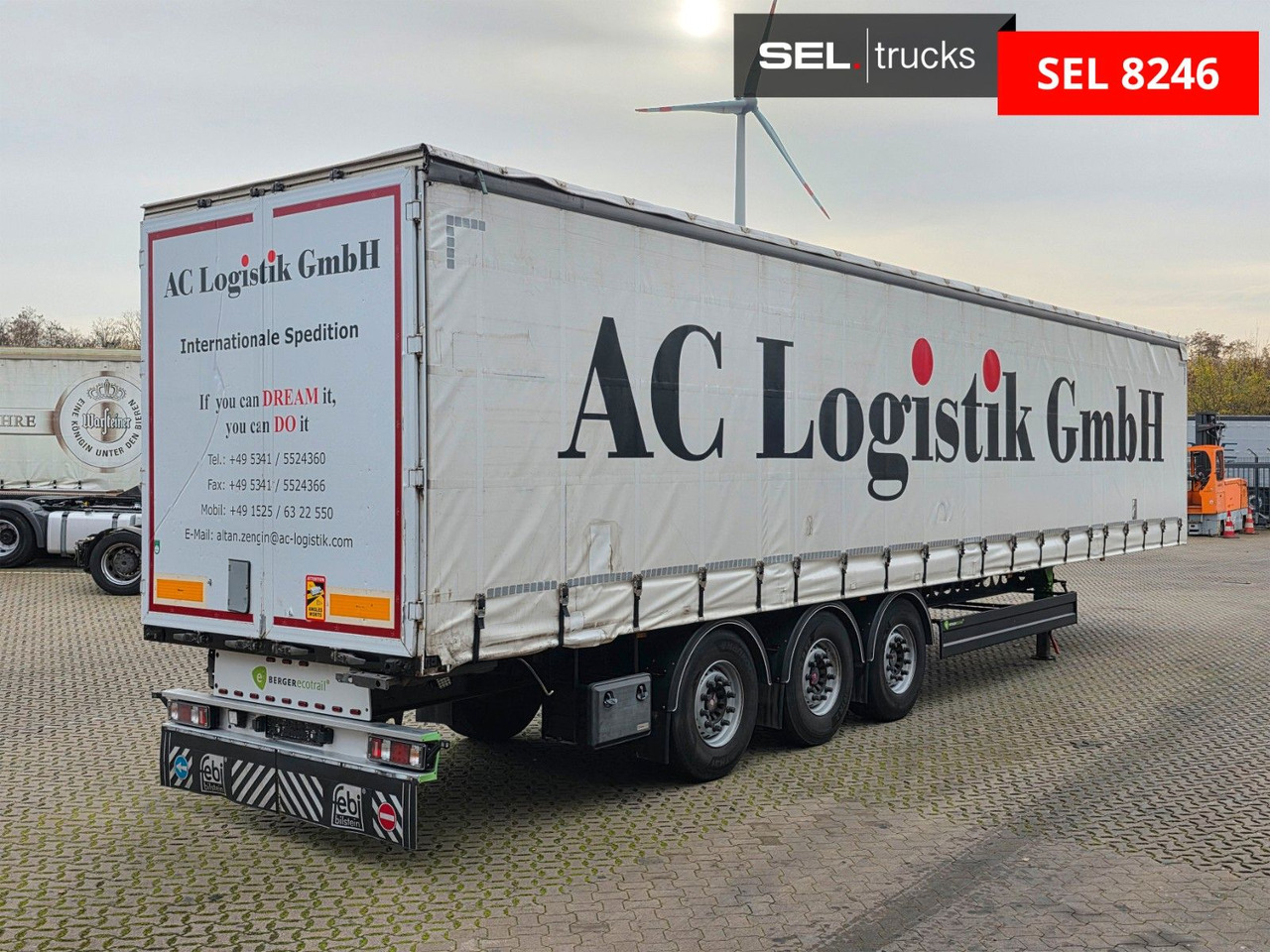 Berger SAPL 24 / Coilmulde / 5.450 kg - Semirremolque lona: foto 5 Berger SAPL 24 / Coilmulde / 5.450 kg - Semirremolque lona: foto 5