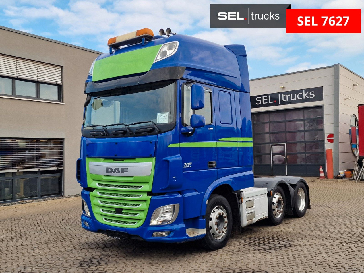 DAF XF 510 FTG / ZF Intarder / Lenkachse / Liftachse - Cabeza tractora: foto 1 DAF XF 510 FTG / ZF Intarder / Lenkachse / Liftachse - Cabeza tractora: foto 1