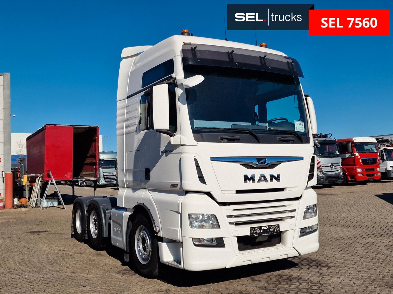 MAN TGX 26.580 6x2/4 BLS / Intarder Lenkachse - Cabeza tractora: foto 3 MAN TGX 26.580 6x2/4 BLS / Intarder Lenkachse - Cabeza tractora: foto 3