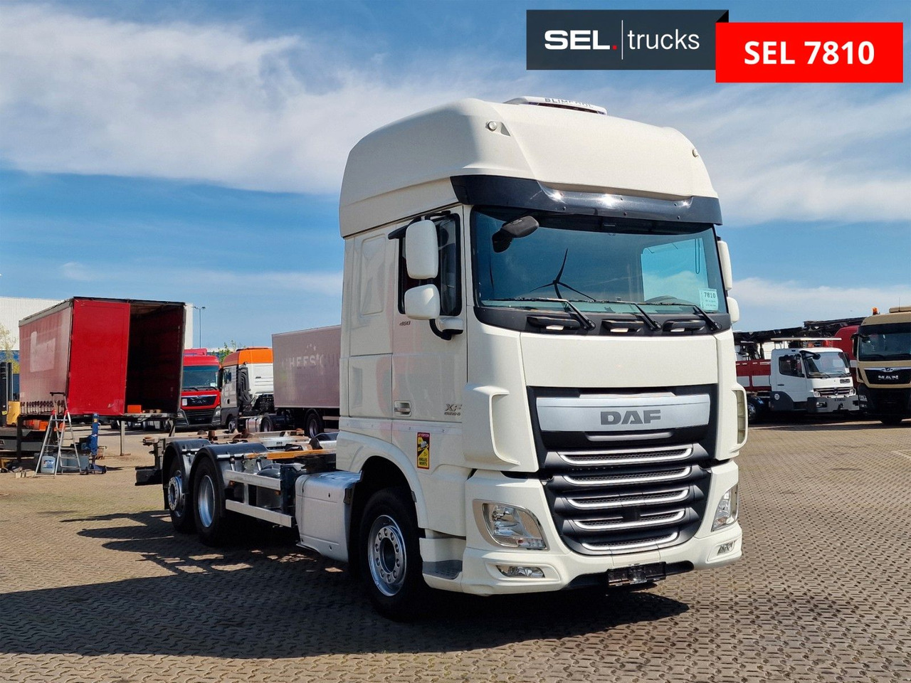 DAF XF 460 FAN / Intarder / Lenkachse / Standklima - Camión portacontenedore/ Intercambiable: foto 3 DAF XF 460 FAN / Intarder / Lenkachse / Standklima - Camión portacontenedore/ Intercambiable: foto 3