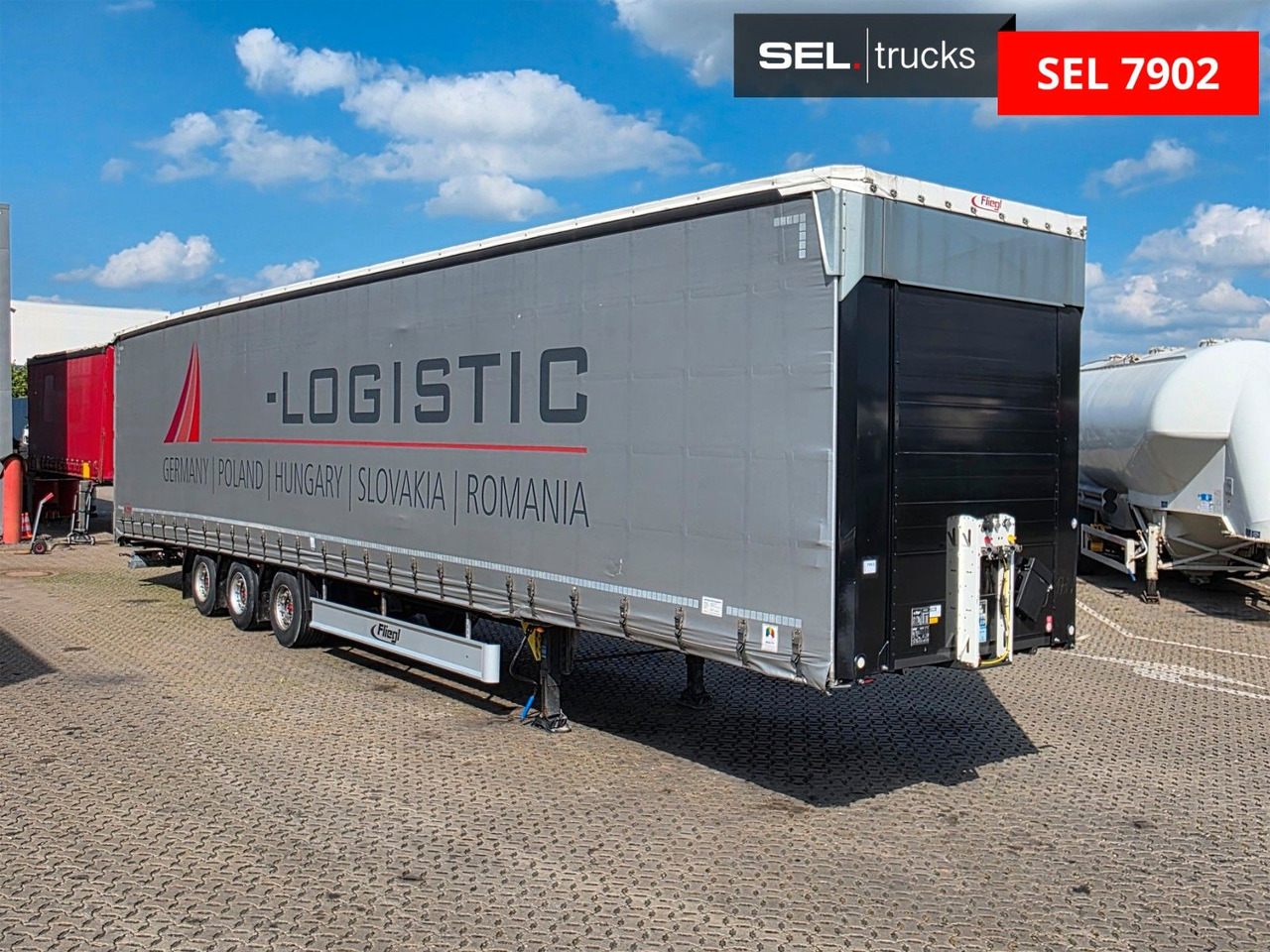 Fliegl SDS 390 X-tra Long / Mega / Long Trailer - Semirremolque lona: foto 3 Fliegl SDS 390 X-tra Long / Mega / Long Trailer - Semirremolque lona: foto 3