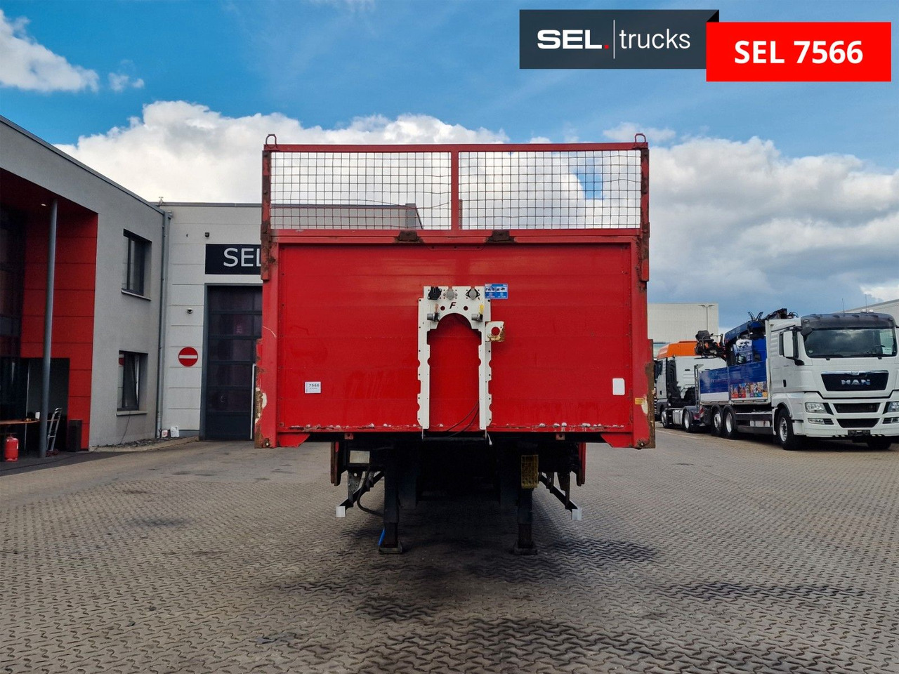 Fliegl SZS 270 - Semirremolque plataforma/ Caja abierta: foto 2 Fliegl SZS 270 - Semirremolque plataforma/ Caja abierta: foto 2