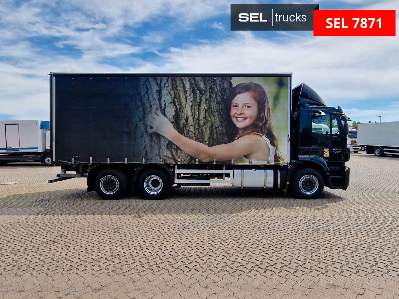 Iveco Stralis 400 / Staplerhalterung / Lenk-Liftachse - Camión lona: foto 4 Iveco Stralis 400 / Staplerhalterung / Lenk-Liftachse - Camión lona: foto 4