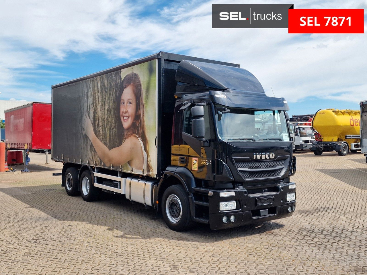 Iveco Stralis 400 / Staplerhalterung / Lenk-Liftachse - Camión lona: foto 3 Iveco Stralis 400 / Staplerhalterung / Lenk-Liftachse - Camión lona: foto 3