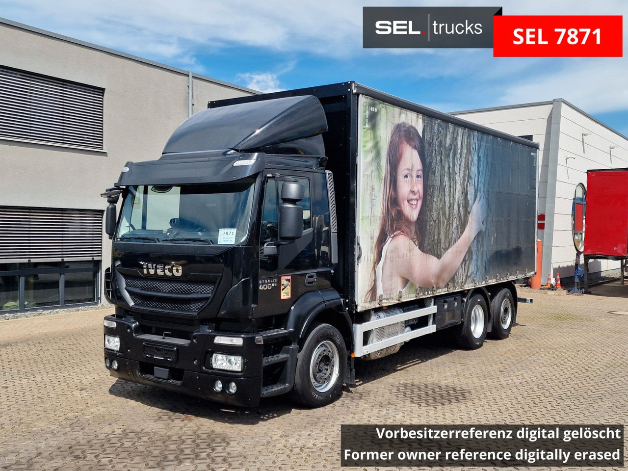 Iveco Stralis 400 / Staplerhalterung / Lenk-Liftachse - Camión lona: foto 1 Iveco Stralis 400 / Staplerhalterung / Lenk-Liftachse - Camión lona: foto 1