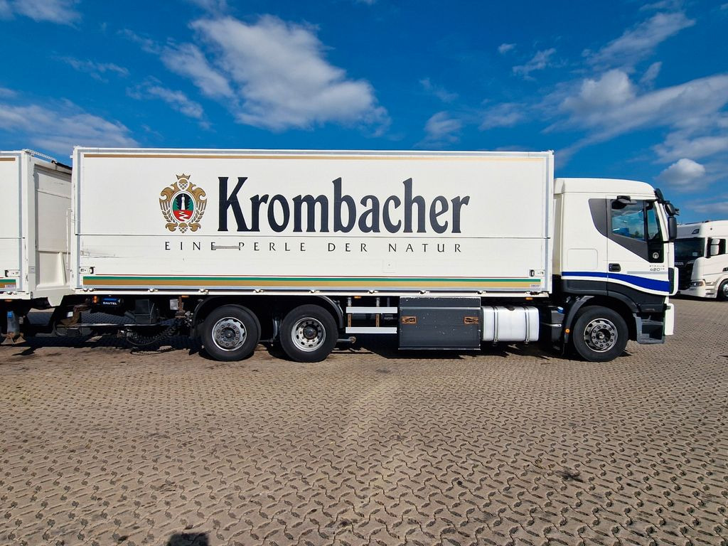 Camión transporte de bebidas Iveco Stralis 420 / ZF Intarder / Ldbw / Lenkachse: foto 11