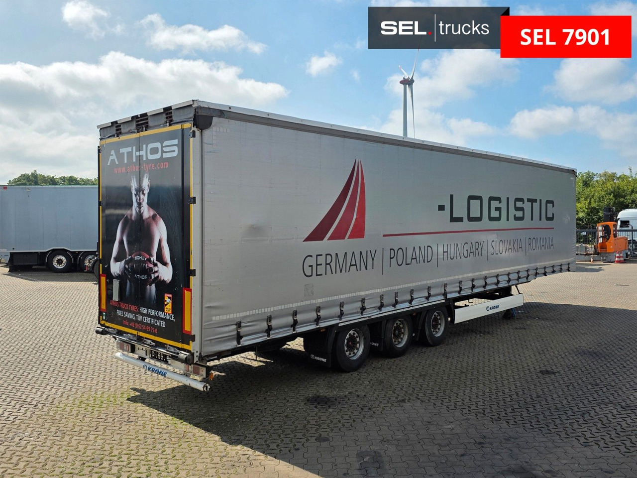 Krone SD / Hubdach / EDSCHA / Mega / Liftachse - Semirremolque lona: foto 5 Krone SD / Hubdach / EDSCHA / Mega / Liftachse - Semirremolque lona: foto 5
