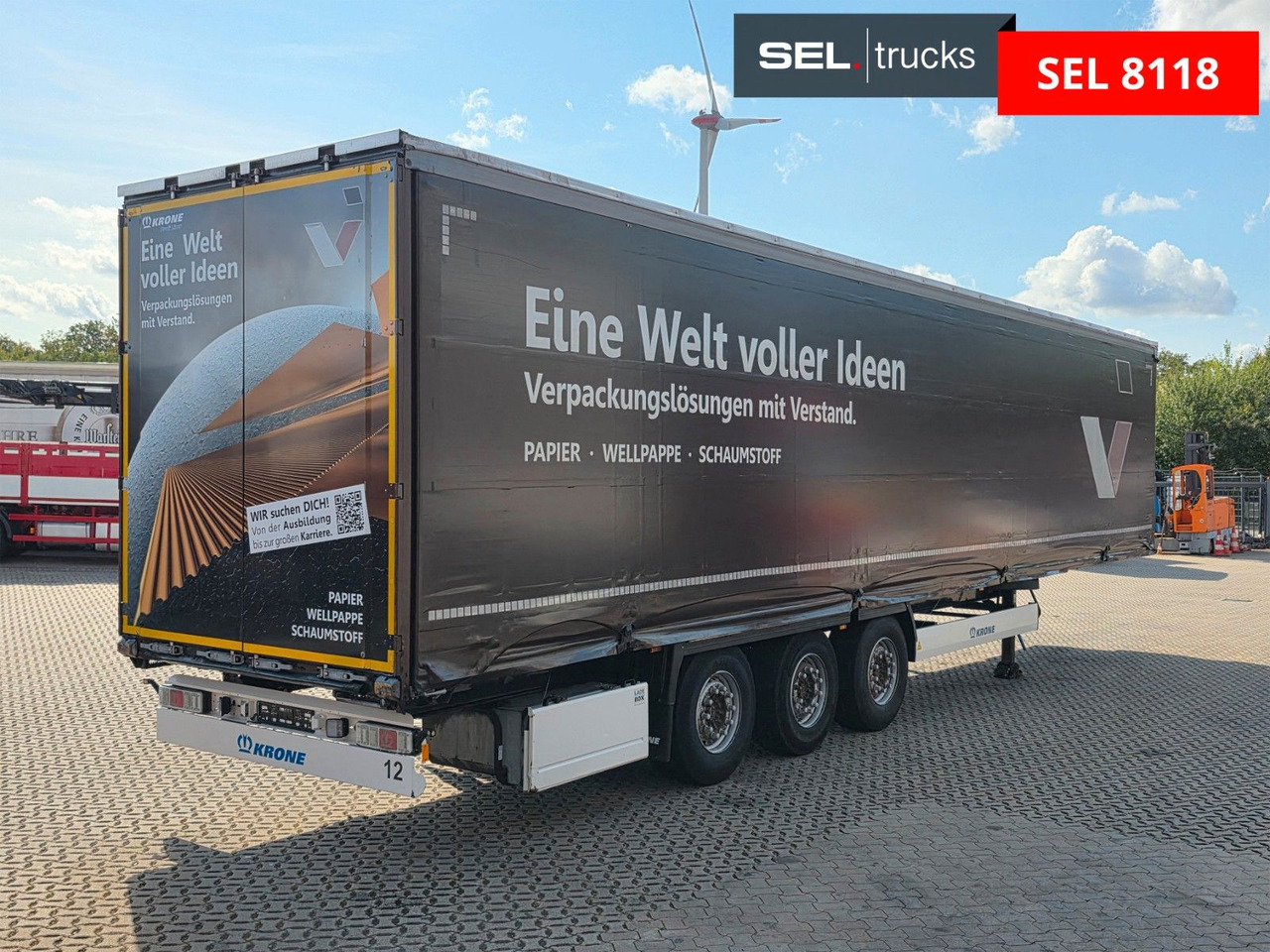 Krone SD / Liftachse / EDSCHA - Semirremolque lona: foto 5 Krone SD / Liftachse / EDSCHA - Semirremolque lona: foto 5