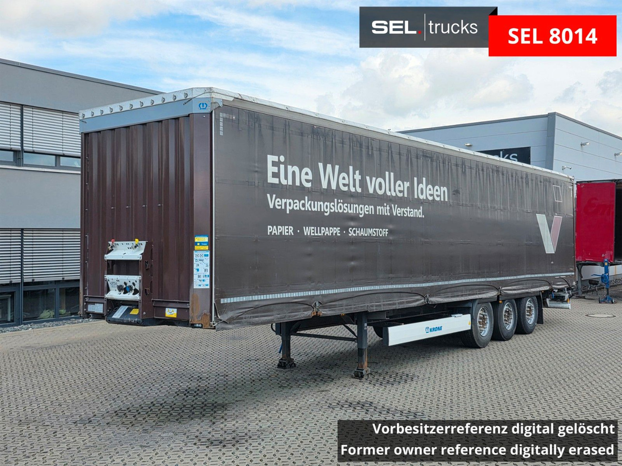 Krone SD / Liftachse / XL Code / EDSCHA - Semirremolque lona: foto 1 Krone SD / Liftachse / XL Code / EDSCHA - Semirremolque lona: foto 1