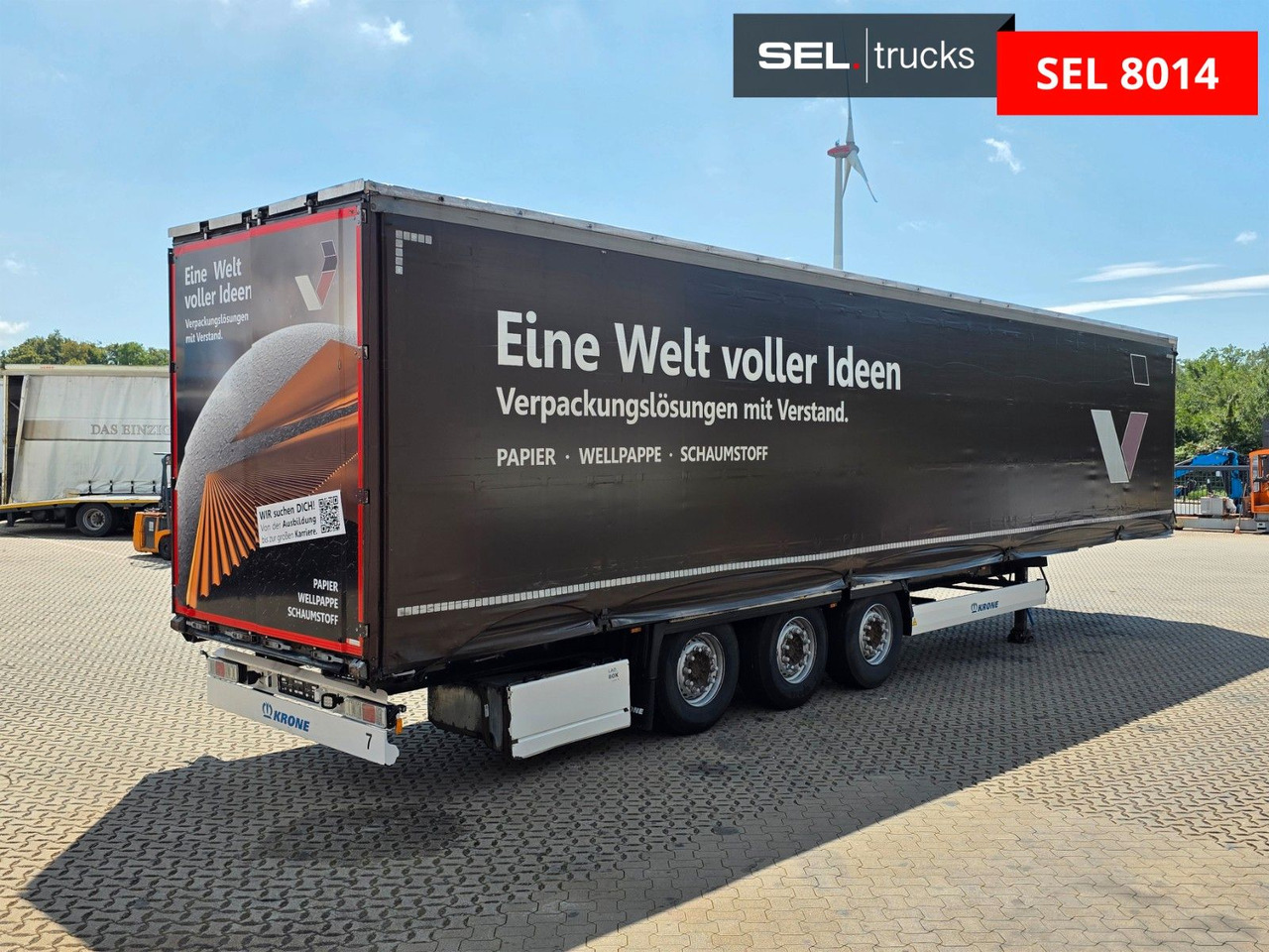 Krone SD / Liftachse / XL Code / EDSCHA - Semirremolque lona: foto 5 Krone SD / Liftachse / XL Code / EDSCHA - Semirremolque lona: foto 5