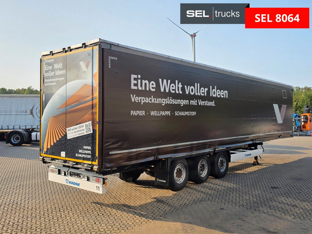 Krone SZ / EDSCHA / Liftachse - Semirremolque lona: foto 5 Krone SZ / EDSCHA / Liftachse - Semirremolque lona: foto 5