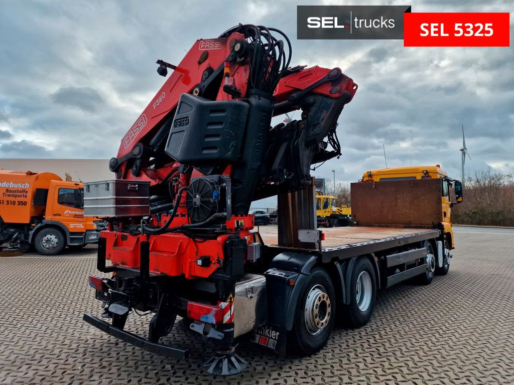MAN TGS 35.480 8X4H-6 BL / Intarder / FASSI F560 - Camión grúa: foto 5 MAN TGS 35.480 8X4H-6 BL / Intarder / FASSI F560 - Camión grúa: foto 5