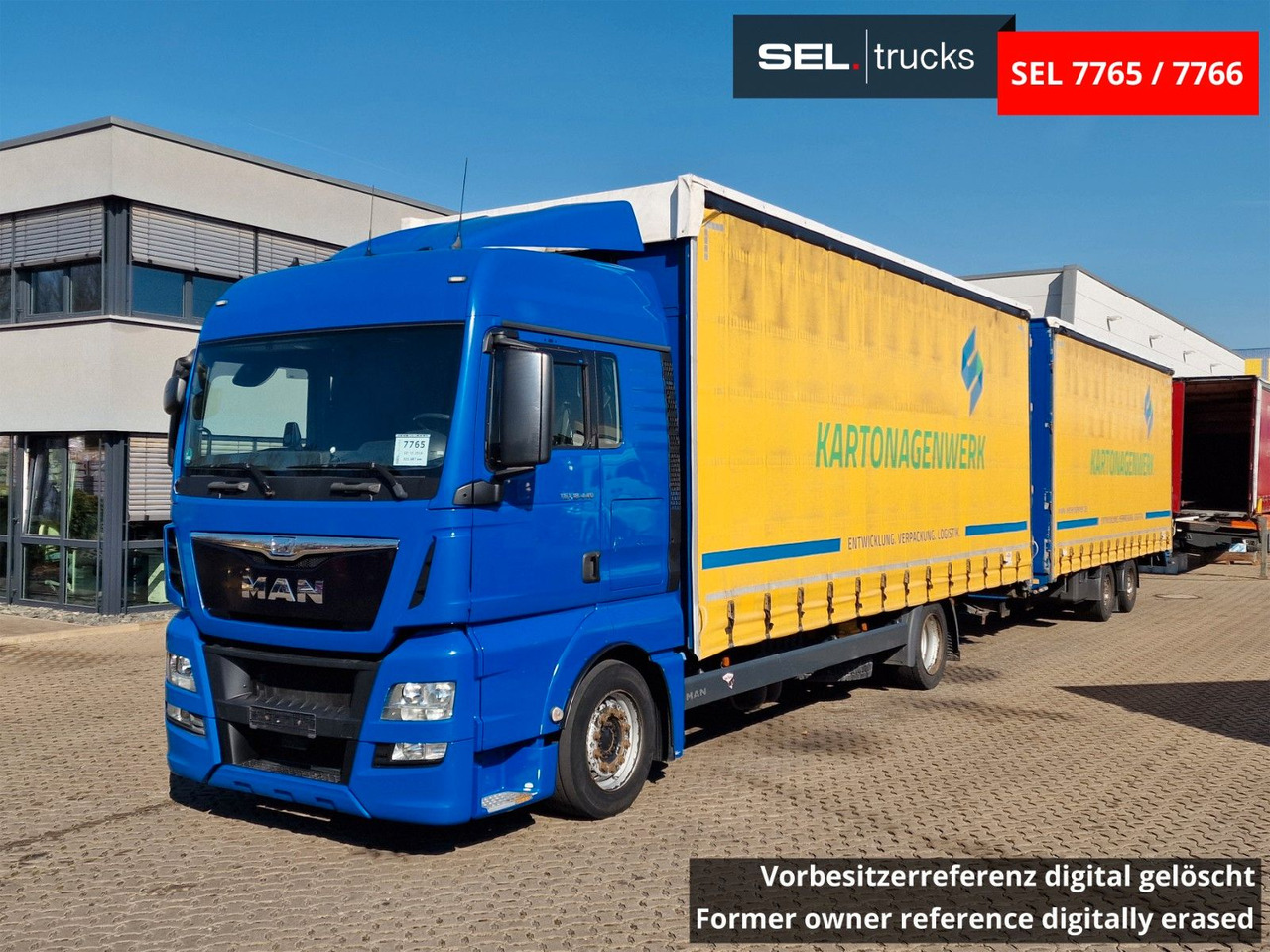MAN TGX 18.440 4X2 LL-U/ Intarder /Hubdach/Durchlade - Camión lona: foto 1 MAN TGX 18.440 4X2 LL-U/ Intarder /Hubdach/Durchlade - Camión lona: foto 1