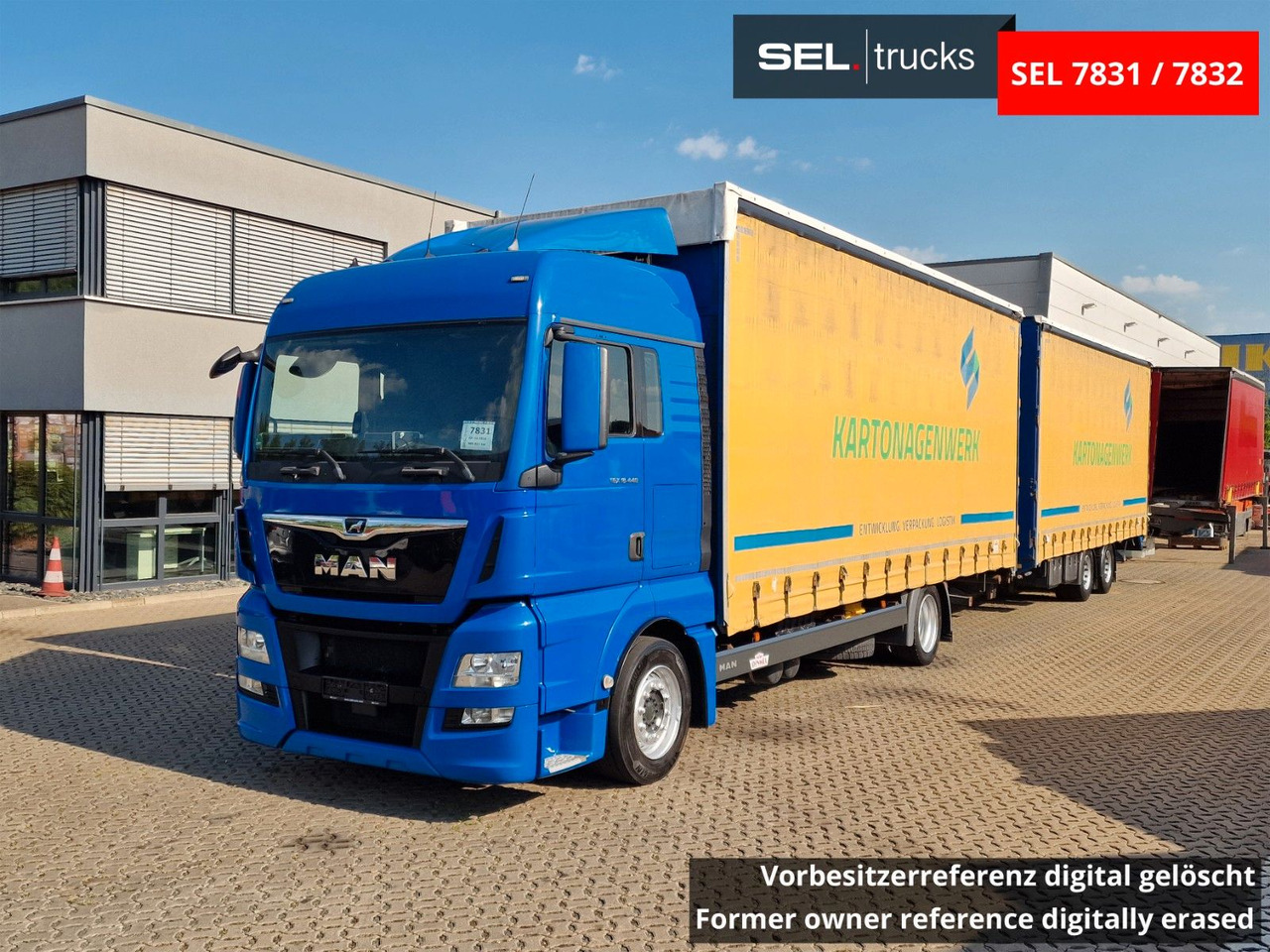 MAN TGX 18.440 4X2 LL-U / Intarder /Jumbo /Durchlade - Camión lona: foto 1 MAN TGX 18.440 4X2 LL-U / Intarder /Jumbo /Durchlade - Camión lona: foto 1