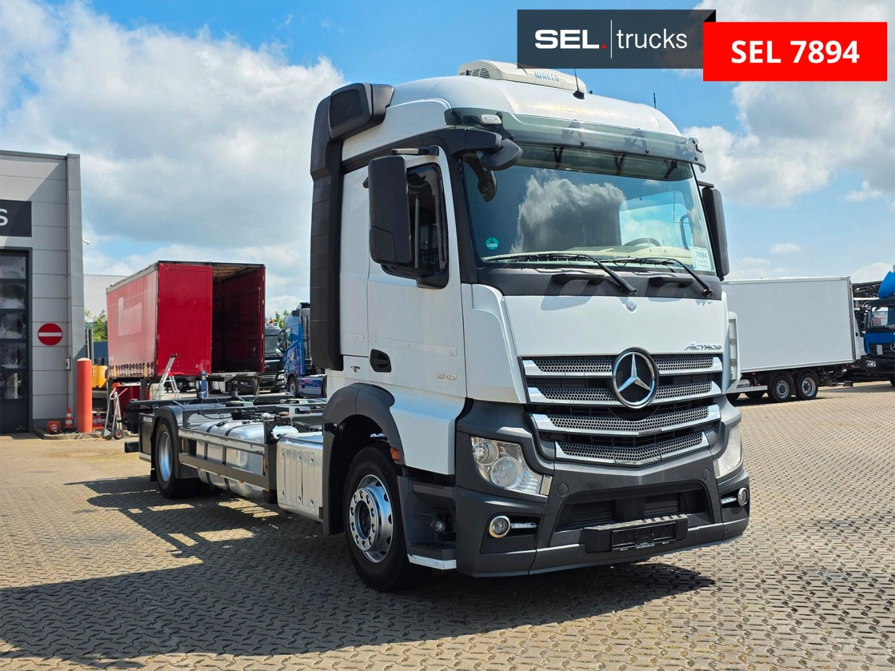 Mercedes-Benz Actros 1842 / Standklimaanlage - Camión portacontenedore/ Intercambiable: foto 3 Mercedes-Benz Actros 1842 / Standklimaanlage - Camión portacontenedore/ Intercambiable: foto 3
