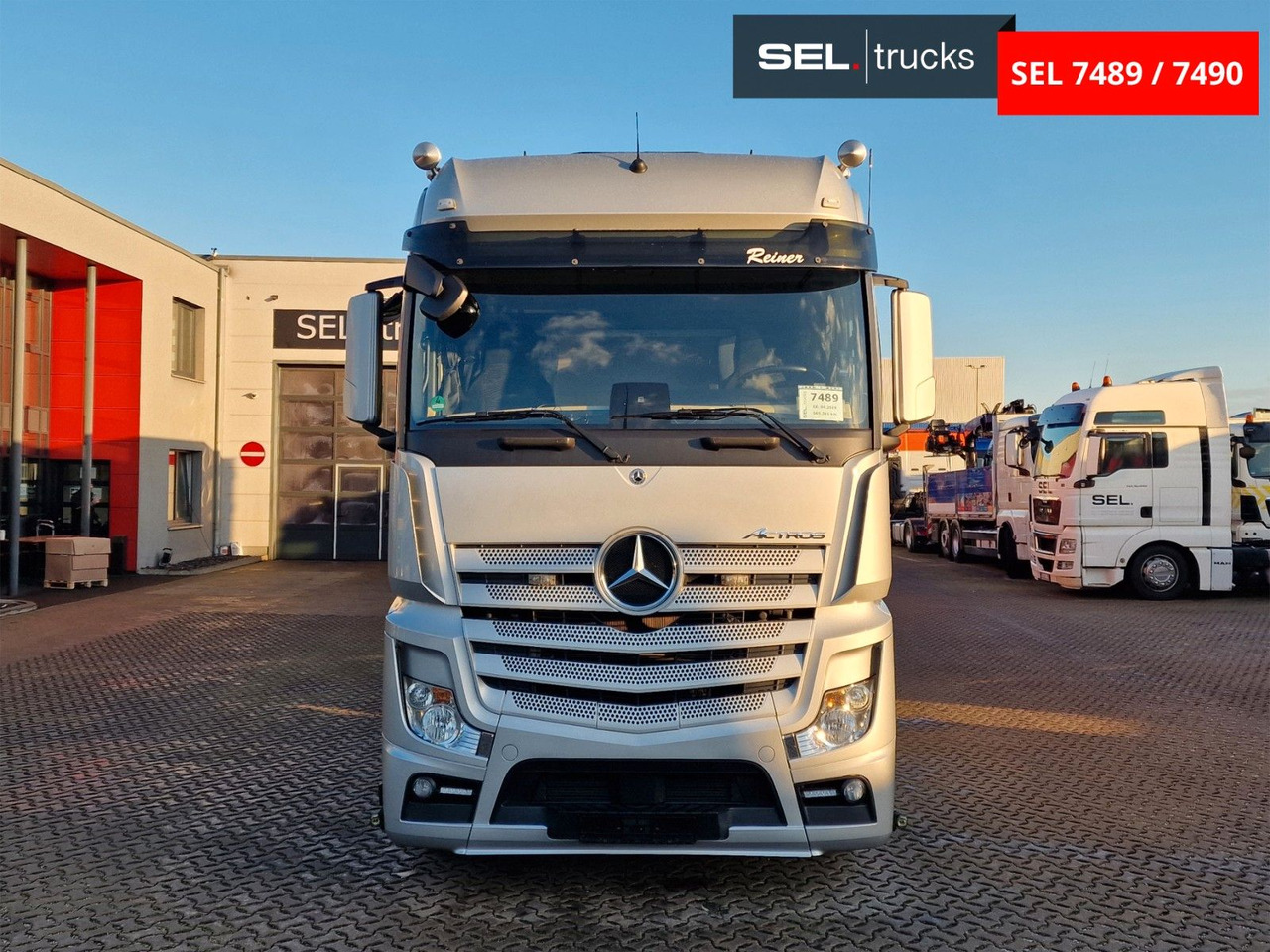 Mercedes-Benz Actros 2545 / KOMPLETT! / Alukappen / Standklima - Camión lona: foto 2 Mercedes-Benz Actros 2545 / KOMPLETT! / Alukappen / Standklima - Camión lona: foto 2