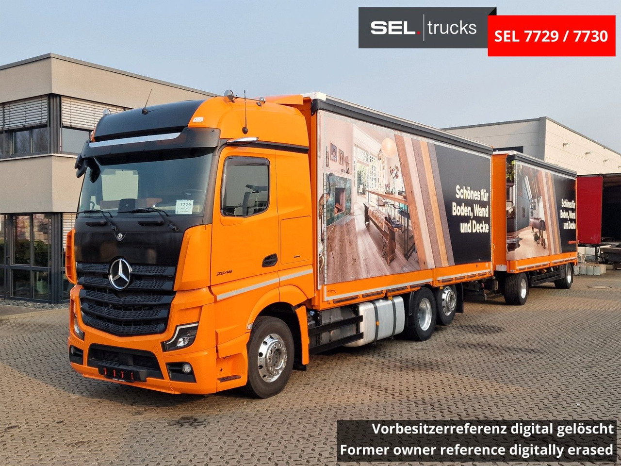 Mercedes-Benz Actros 2548 / Retarder / Euro 6E / Aluklappen - Camión lona: foto 1 Mercedes-Benz Actros 2548 / Retarder / Euro 6E / Aluklappen - Camión lona: foto 1