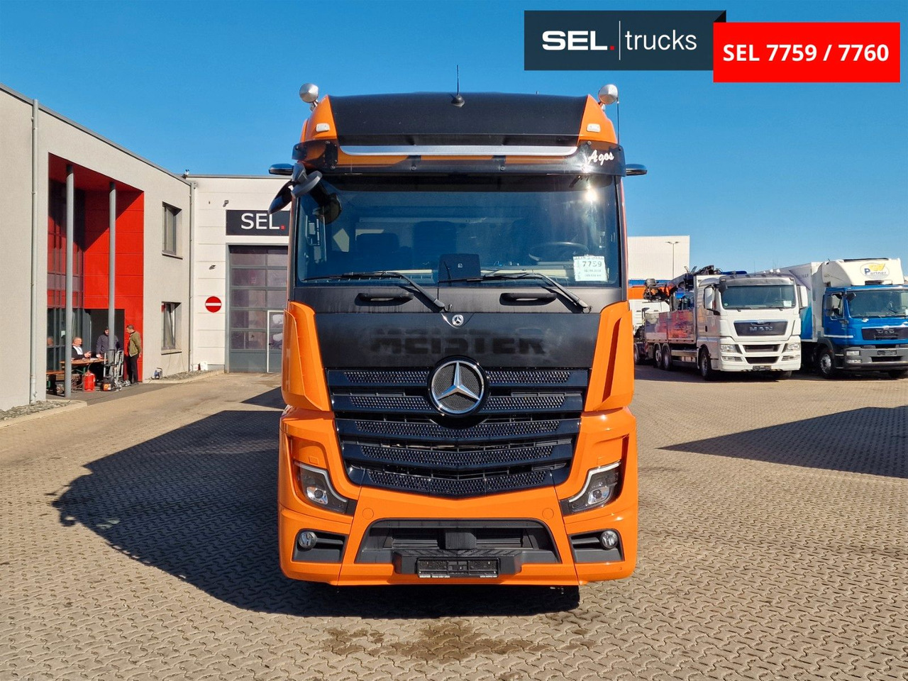 Mercedes-Benz Actros 2548 / Retarder / Euro 6E / Aluklappen - Camión lona: foto 2 Mercedes-Benz Actros 2548 / Retarder / Euro 6E / Aluklappen - Camión lona: foto 2