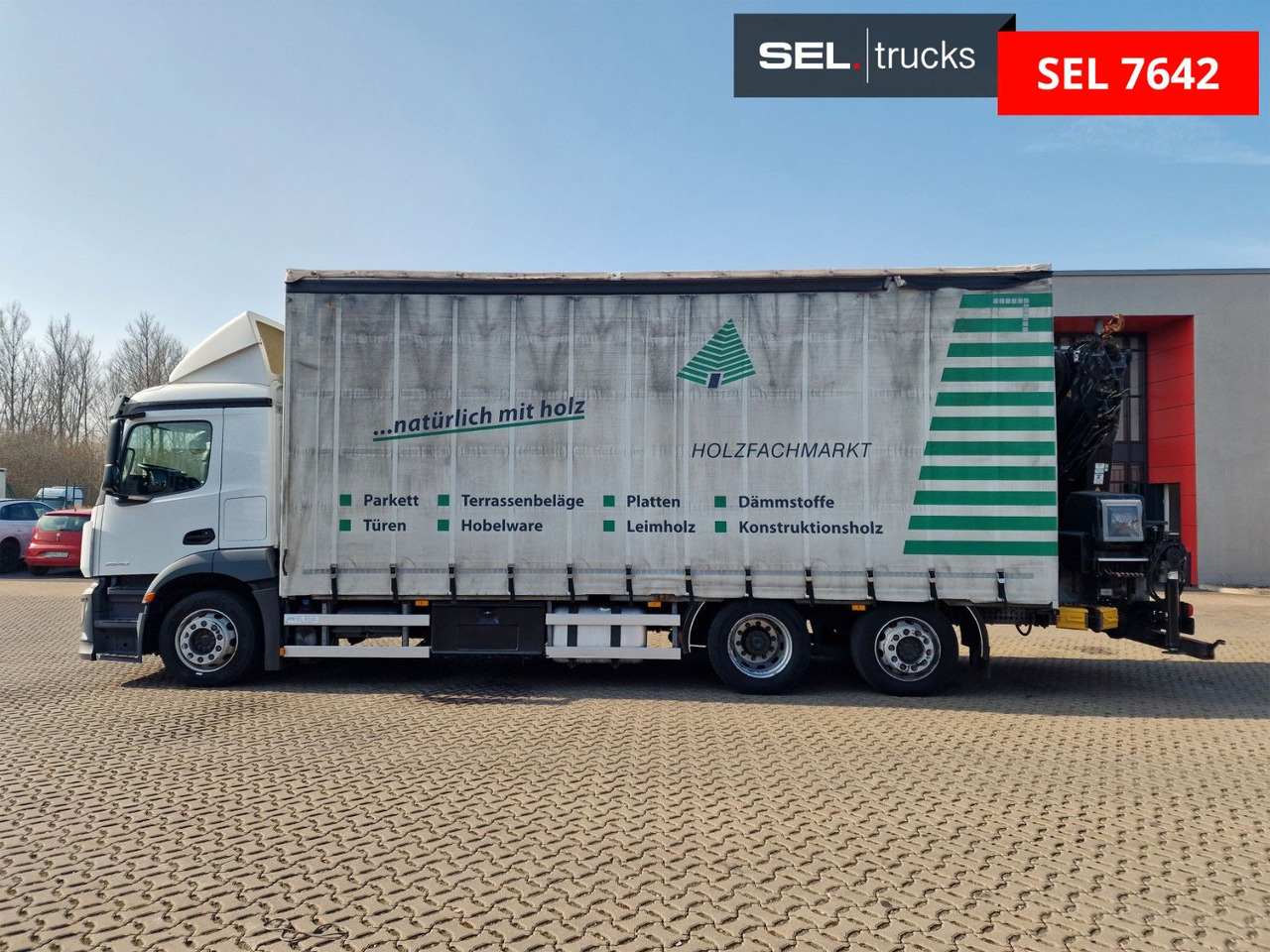 Camión grúa Mercedes-Benz Antos 2540 / Fernbedienung / Lenkachse: foto 8