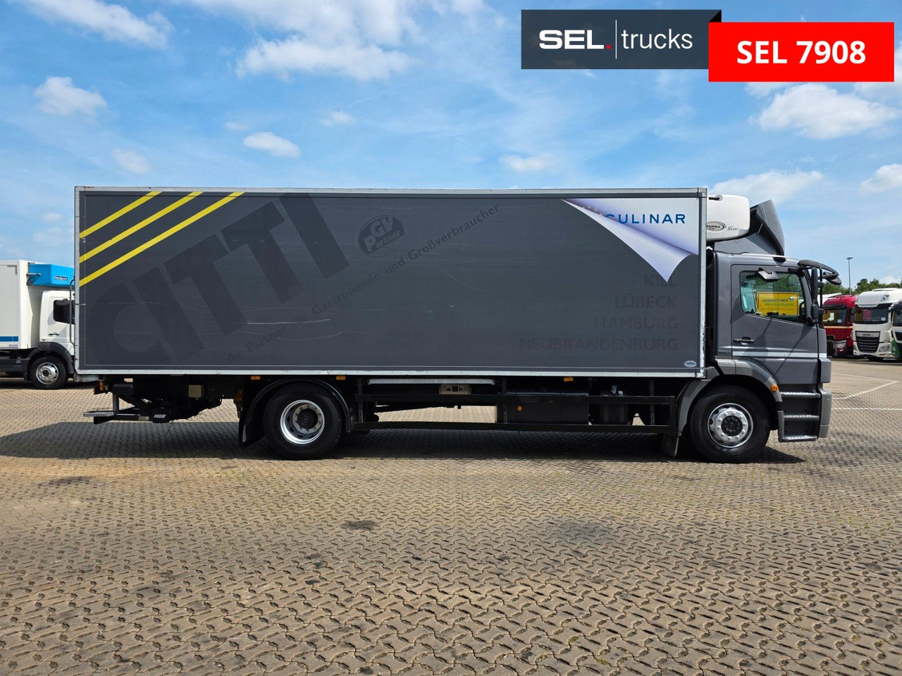 Mercedes-Benz Axor 1824L / Ladebordwand / Carrier Supra 950Mt - Camión frigorífico: foto 4 Mercedes-Benz Axor 1824L / Ladebordwand / Carrier Supra 950Mt - Camión frigorífico: foto 4