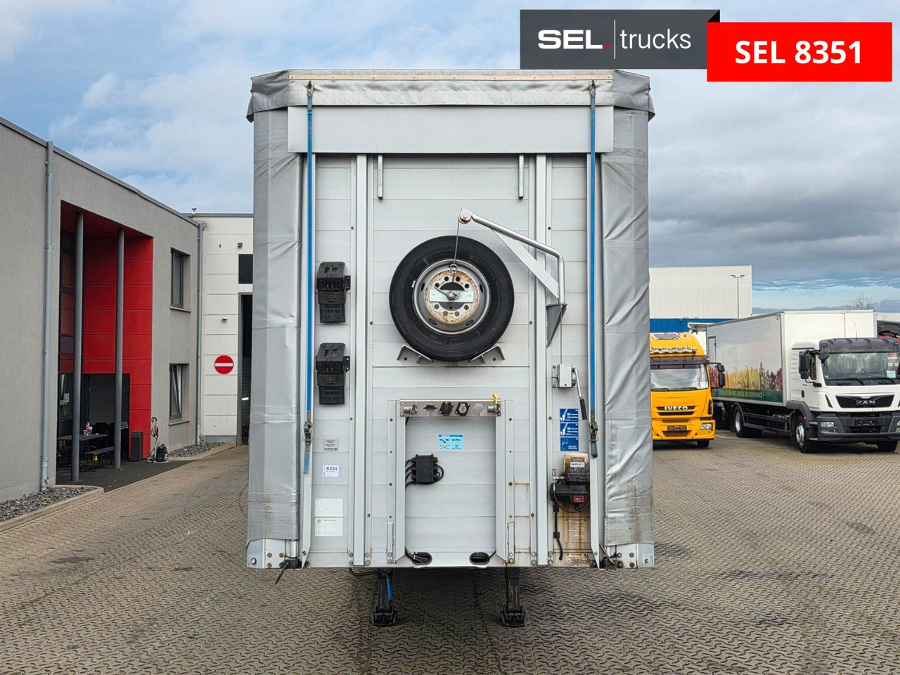 Meusburger MPS-3 / Radmulde / Lenk-Liftachse /Verbreiterbar - Semirremolque lona: foto 2 Meusburger MPS-3 / Radmulde / Lenk-Liftachse /Verbreiterbar - Semirremolque lona: foto 2