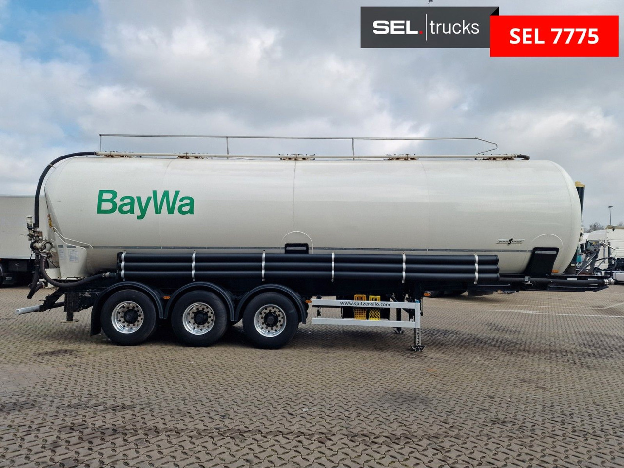 Spitzer SKS 27 / Kippsilo / 53.000 l / Liftachse - Semirremolque silo: foto 4 Spitzer SKS 27 / Kippsilo / 53.000 l / Liftachse - Semirremolque silo: foto 4
