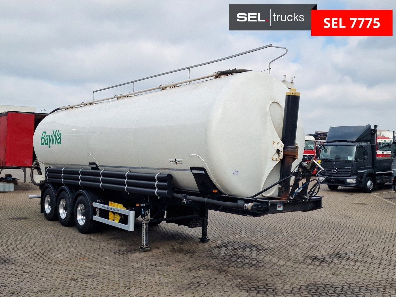 Spitzer SKS 27 / Kippsilo / 53.000 l / Liftachse - Semirremolque silo: foto 3 Spitzer SKS 27 / Kippsilo / 53.000 l / Liftachse - Semirremolque silo: foto 3